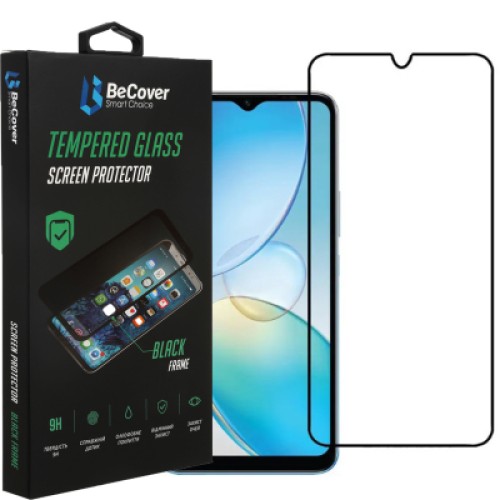 Стекло защитное BeCover Infinix Hot 12і (X665B) Black (708540)
