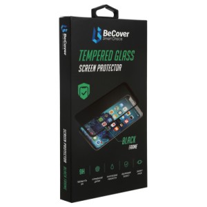 Стекло защитное BeCover Oppo A57s Black (708550)