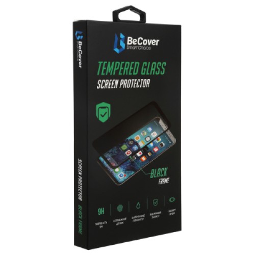 Стекло защитное BeCover Oppo A57s Black (708550)