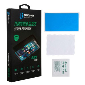 Стекло защитное BeCover ZTE Blade A52 Black (708755)