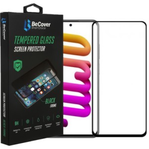 Стекло защитное BeCover ZTE Blade V40 / V40 Pro Black (708562)