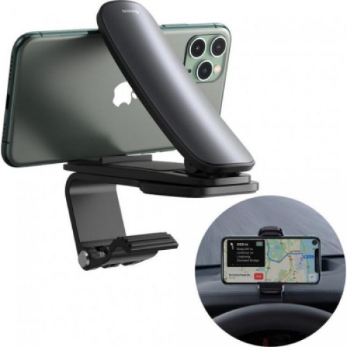 Универсальный автодержатель Baseus Big Mouth Pro Car Mount (applicable to centre console) Black (SUDZ-A01)