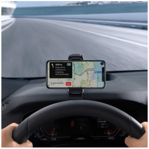 Универсальный автодержатель Baseus Big Mouth Pro Car Mount (applicable to centre console) Black (SUDZ-A01)