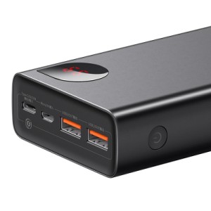 Батарея универсальная Baseus Adaman Metal 20000mAh, PD/65W, QC/3.0, +cable USB to Type-C (PPIMDA-D01 / P10021506112-01)