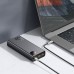 Батарея универсальная Baseus Adaman Metal 20000mAh, PD/65W, QC/3.0, +cable USB to Type-C (PPIMDA-D01 / P10021506112-01)