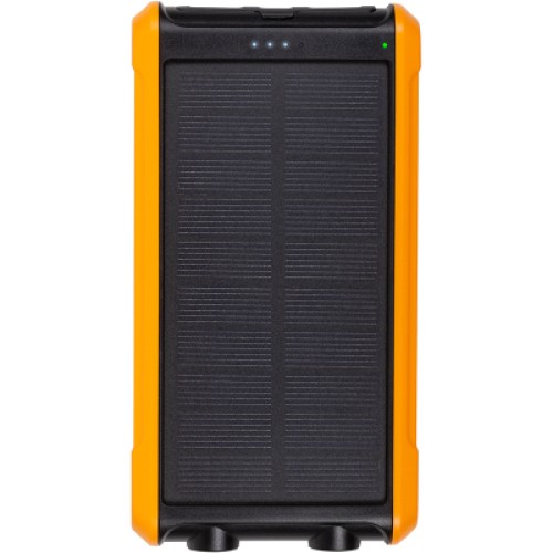 Батарея универсальная PowerPlant 10000mAh, USB-A*2, + Solar 5.5V-0,2A (PB930494)