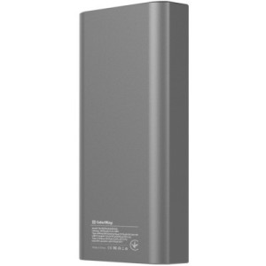 Батарея універсальна ColorWay 20 000 mAh PD/20W, QC/3.0, USB-C/Micro-USB/Lightning/USB-A max.22.5W Gray (CW-PB200LPH3GR-PDD)