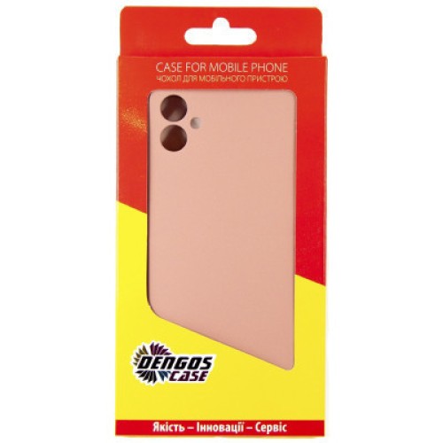 Чехол для мобильного телефона Dengos Soft Samsung Galaxy A04e (pink) (DG-TPU-SOFT-18)