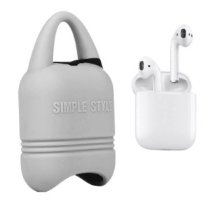 Чохол для навушників Kindon i-Smile для Apple AirPods IPH1430 Gray (702348)
