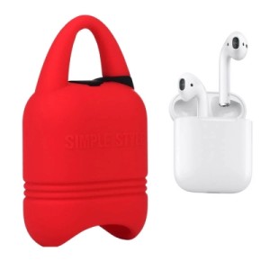 Чохол для навушників Kindon i-Smile для Apple AirPods IPH1430 Red (702347)