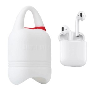 Чохол для навушників Kindon i-Smile для Apple AirPods IPH1430 White (702345)