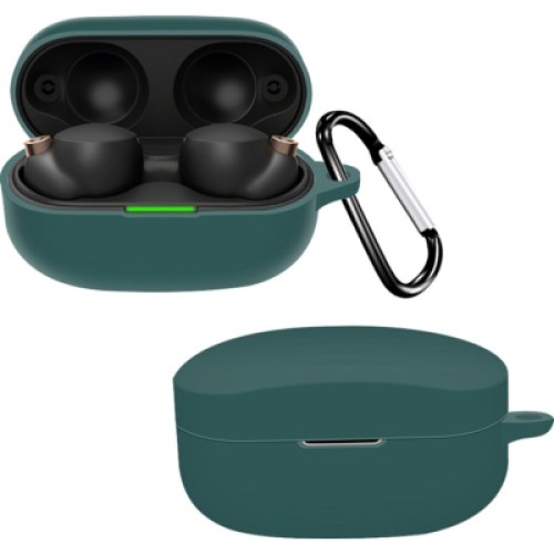 Чехол для наушников BeCover Silicon для Sony WF-1000XM4 Deep Green (707191)