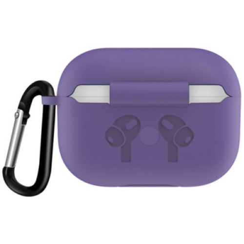Чехол для наушников BeCover Silicon Protection для Apple AirPods Pro Light Purple (704499)