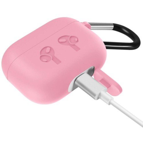 Чехол для наушников BeCover Silicon Protection для Apple AirPods Pro Pink (704501)