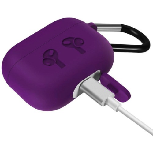 Чехол для наушников BeCover Silicon Protection для Apple AirPods Pro Purple (704502)