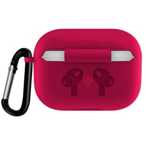 Чохол для навушників BeCover Silicon Protection для Apple AirPods Pro Rose Red (704504)