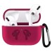 Чехол для наушников BeCover Silicon Protection для Apple AirPods Pro Rose Red (704504)