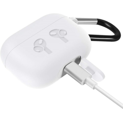 Чехол для наушников BeCover Silicon Protection для Apple AirPods Pro White (704505)