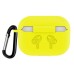 Чехол для наушников BeCover Silicon Protection для Apple AirPods Pro Yellow (704506)