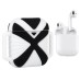 Чехол для наушников X-HuWei i-Smile для Apple AirPods IPH1443 Black+White (702333)