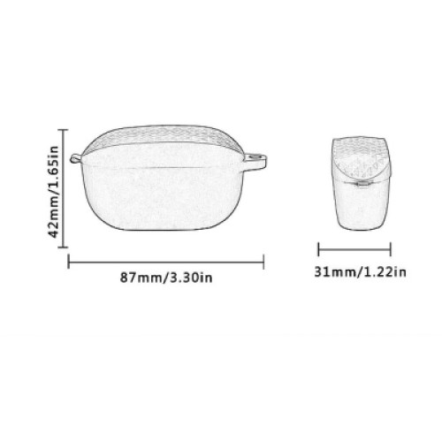 Чехол для наушников BeCover Silicon для JBL Wave 100 TWS Black (708606)