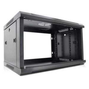 Шафа настінна Merlion 6U 19" 600*450*367 (Ш*Г*В)мм, black (Ml3-6406 / 23526)