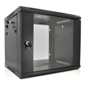 Шафа настінна Merlion 9U 19" 600*450*500 (Ш*Г*В)мм, black (Ml3-6409 / 23527)