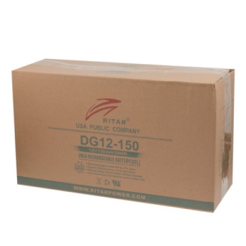 Батарея к ИБП Ritar GEL DG12-150, 12V-150Ah (DG12-150)