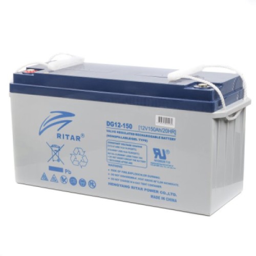 Батарея к ИБП Ritar GEL DG12-150, 12V-150Ah (DG12-150)