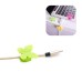 Держатель для кабеля Extradigital CC-948 Cable Clips butterfly, Green (KBC1713)