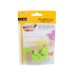 Держатель для кабеля Extradigital CC-948 Cable Clips butterfly, Green (KBC1713)