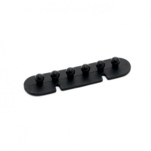 Тримач для кабелю Extradigital CC-595 Cable Clips, Black/Blue (KBC1725)