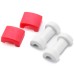 Держатель для кабеля Extradigital Cable Clips Savior for Aplle iPhone, защита от заломов, Red (KBC1738)