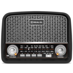 Портативний радіоприймач REAL-EL X-520 Black