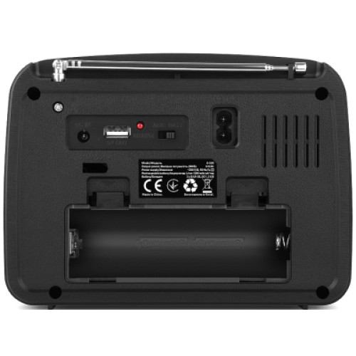 Портативный радиоприемник REAL-EL X-520 Black