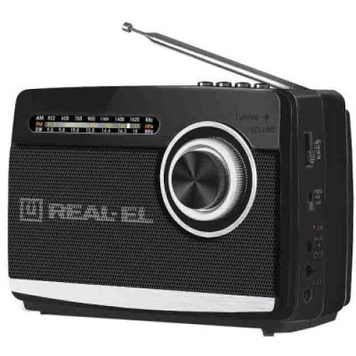 Портативный радиоприемник REAL-EL X-510 Black