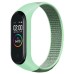 Ремешок для фитнес браслета BeCover Nylon Style для Xiaomi Mi Smart Band 5/6 Mint (705426)