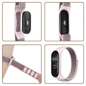 Ремешок для фитнес браслета BeCover Nylon Style для Xiaomi Mi Smart Band 7 Khaki (707661)