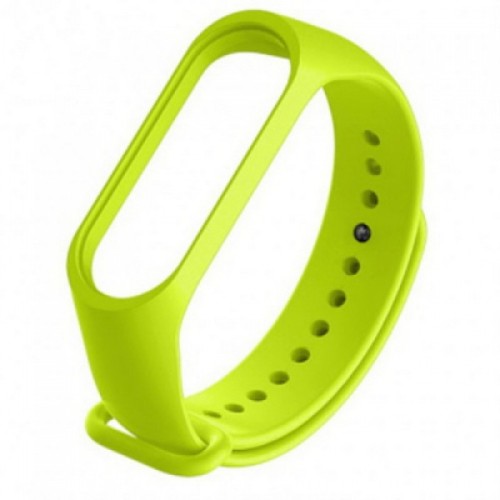 Ремешок для фитнес браслета BeCover Silicone для Xiaomi Mi Smart Band 5/6/7 Lime (705433)