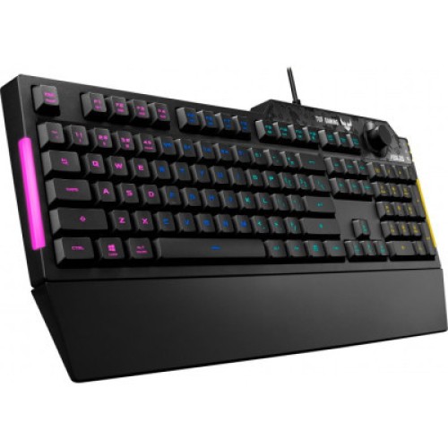 Клавиатура ASUS TUF Gaming K1 USB UA Black (90MP01X0-BKMA00)