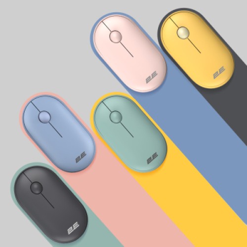 Мышка 2E MF300 Silent Wireless/Bluetooth Sunny Yellow (2E-MF300WYW)