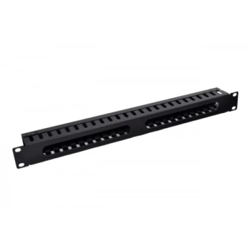 Кабельный организатор 19" 1U перфорированный, 60мм Kingda (KD-CM-11)