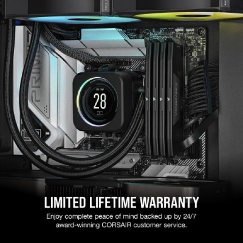 Модуль памяти для компьютера DDR5 32GB (2x16GB) 6400 MHz Vengeance Corsair (CMK32GX5M2B6400C32)