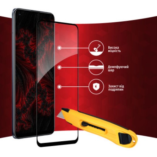 Стекло защитное Intaleo Full Glue Realme 8 (1283126523267)