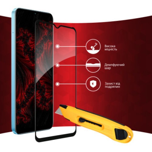 Стекло защитное Intaleo Full Glue Realme C30S (1283126551918)