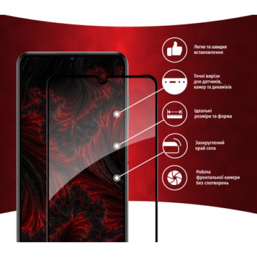 Стекло защитное Intaleo Full Glue ZTE Blade V40 Vita (1283126545696)