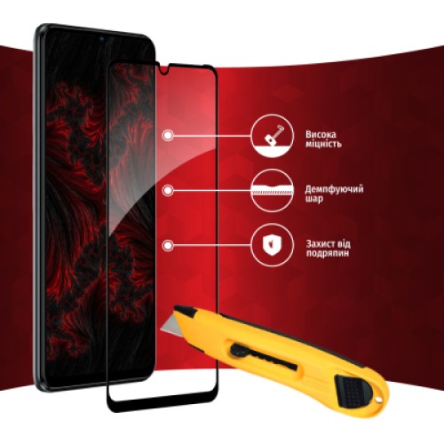 Стекло защитное Intaleo Full Glue ZTE Blade V40 Vita (1283126545696)