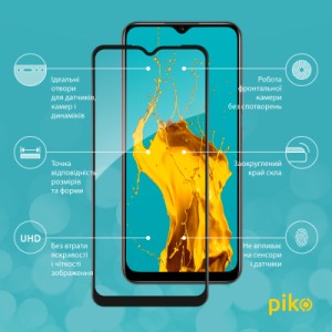 Стекло защитное Piko Full Glue RealMe C25Y (1283126519284)