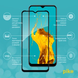 Стекло защитное Piko Full Glue Realme C30 (1283126546204)