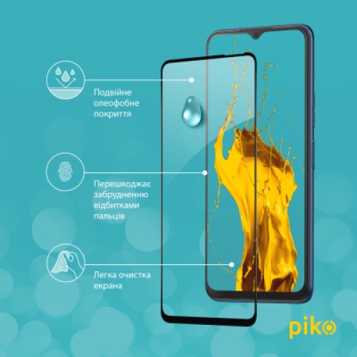 Стекло защитное Piko Full Glue Tecno Spark 8p (1283126533112)